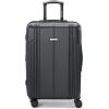 imageMarc New York Horizon 25quot Upright Luggage Lupin MediumBlack