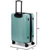 imageMarc New York Horizon 25quot Upright Luggage Lupin MediumCool Mint