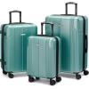 imageMarc New York Horizon 25quot Upright Luggage Lupin MediumCool Mint