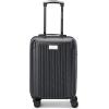 imageMarc New York Lotus 21quot Upright Luggage Black Carry OnBlack