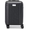 imageMarc New York Lotus 21quot Upright Luggage Black Carry OnBlack