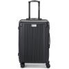 imageMarc New York Lotus 25quot Upright Luggage Blue Steel MediumBlack