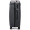 imageMarc New York Lotus 25quot Upright Luggage Blue Steel MediumBlack