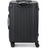 imageMarc New York Lotus 25quot Upright Luggage Blue Steel MediumBlack