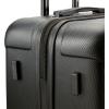 imageMarc New York Lotus 25quot Upright Luggage Blue Steel MediumBlack