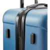 imageMarc New York Lotus 25quot Upright Luggage Blue Steel MediumBlue Steel