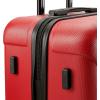 imageMarc New York Lotus 25quot Upright Luggage Blue Steel MediumFlame