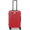 imageMarc New York Lotus 25quot Upright Luggage Blue Steel MediumFlame