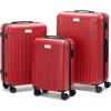 imageMarc New York Lotus 25quot Upright Luggage Blue Steel MediumFlame