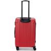 imageMarc New York Lotus 25quot Upright Luggage Blue Steel MediumFlame