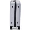 imageMarc New York Lotus 25quot Upright Luggage Blue Steel MediumSilver