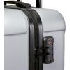 imageMarc New York Lotus 25quot Upright Luggage Blue Steel MediumSilver