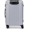 imageMarc New York Lotus 25quot Upright Luggage Blue Steel MediumSilver