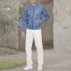 imageLevis Flight Satin Bomber JacketBlue Horizon Ma1 Unfilled