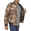imageLevis Flight Satin Bomber JacketBrown Camo Ma1 Filled