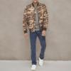 imageLevis Flight Satin Bomber JacketBrown Camo Ma1 Filled