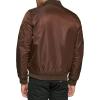 imageLevis Flight Satin Bomber JacketDark Brown Ma1 Filled