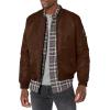imageLevis Flight Satin Bomber JacketDark Brown Ma1 Filled