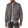 imageLevis Flight Satin Bomber JacketGrey Ma1 Filled