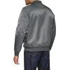 imageLevis Flight Satin Bomber JacketGrey Ma1 Filled