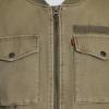 imageLevis Flight Satin Bomber JacketLight Olive Cotton
