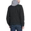 imageLevis Mens Washed Cotton Hooded Military Jacket Regular ampamp Big ampamp Tall SizesBlackSherpa Lined