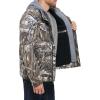 imageLevis Mens Washed Cotton Hooded Military Jacket Regular ampamp Big ampamp Tall SizesTrue TreeSherpa Lined