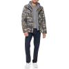 imageLevis Mens Washed Cotton Hooded Military Jacket Regular ampamp Big ampamp Tall SizesTrue TreeSherpa Lined