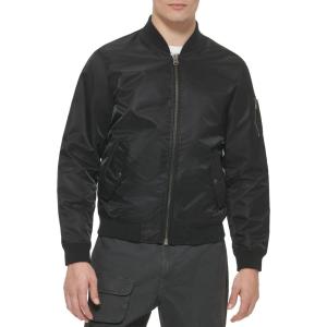 imageLevis Flight Satin Bomber JacketBlack Ma1 Unfilled