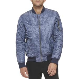 imageLevis Flight Satin Bomber JacketFaded Blue Bandana Ma1 Filled