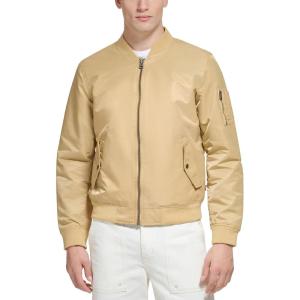 imageLevis Flight Satin Bomber JacketKhaki Ma1 Unfilled