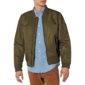 imageLevis Flight Satin Bomber JacketMilitary Olive Filled