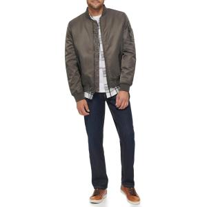 imageLevis Flight Satin Bomber JacketNew Army Green
