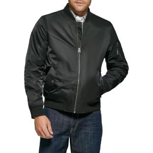 imageLevis Flight Satin Bomber JacketNew Black