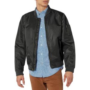 imageLevis Flight Satin Bomber JacketNew Black Unfilled