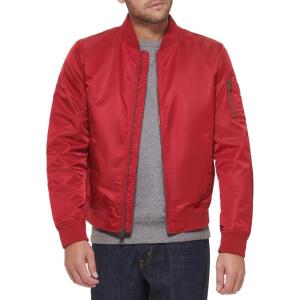 imageLevis Flight Satin Bomber JacketRed Classic Unfilled