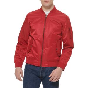 imageLevis Flight Satin Bomber JacketRed Unfilled