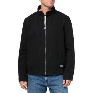 imageLevis Mens Cotton Canvas Harrington JacketBlack