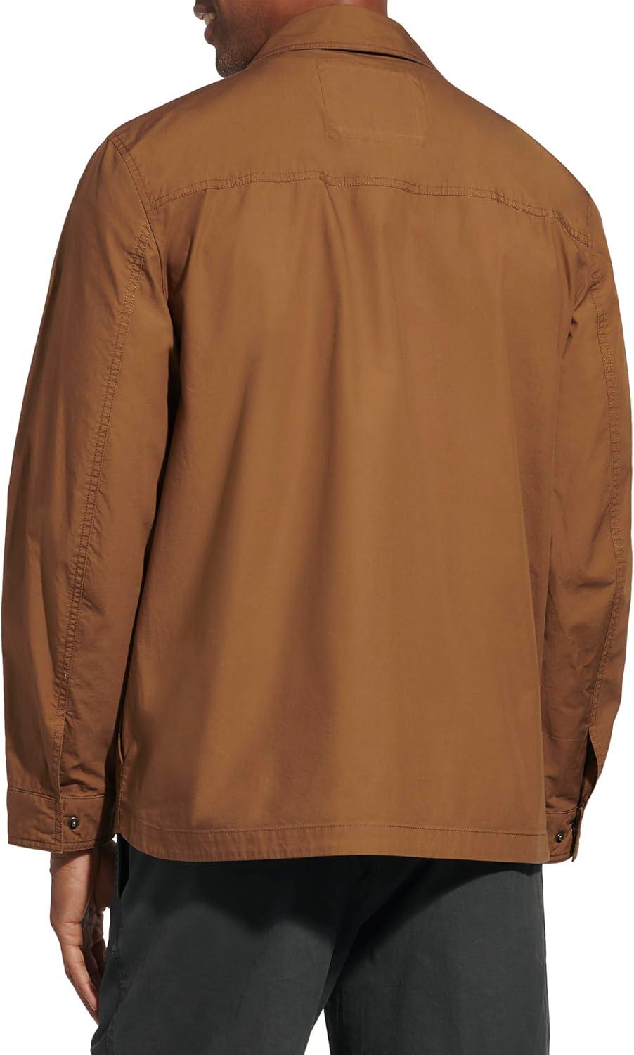 imageLevis mens 2chest Pocket Workwear ShacketWorker Brown