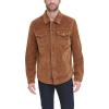 imageLevis Mens Faux Leather Shirt JacketCognac Faux Suede