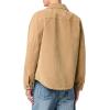imageLevis Mens Faux Leather Shirt JacketVintage Faux Suede Tan