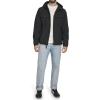 imageLevis Mens Hooded Waterproof Arctic Cloth Rain Jacket Black Medium