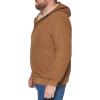 imageLevis Mens Workwear Cotton Canvas Hooded Bomber Jacket Regular ampamp Big ampamp Tall SizesBrown
