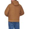 imageLevis Mens Workwear Cotton Canvas Hooded Bomber Jacket Regular ampamp Big ampamp Tall SizesBrown