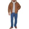 imageLevis Mens Workwear Cotton Canvas Hooded Bomber Jacket Regular ampamp Big ampamp Tall SizesBrown