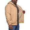 imageLevis Mens Workwear Cotton Canvas Hooded Bomber Jacket Regular ampamp Big ampamp Tall SizesTan
