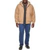 imageLevis Mens Workwear Cotton Canvas Hooded Bomber Jacket Regular ampamp Big ampamp Tall SizesTan
