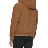 imageLevis Mens Workwear Cotton Canvas Hooded Bomber Jacket Regular ampamp Big ampamp Tall SizesWorker Brown 2