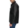 imageLevis mens 2chest Pocket Workwear ShacketBlack Faux Leather Filled