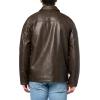 imageLevis mens 2chest Pocket Workwear ShacketBrown Faux Leather Filled